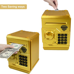 HUSAN piggy bank top coin slot inviting daily savings for children