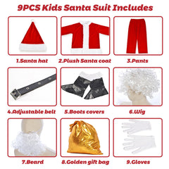 Husayn Kids Santa adjustable belt for a snug, secure wear