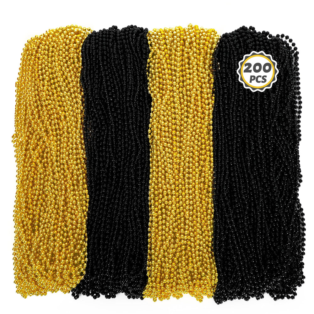 Huskein beaded necklace 33-inch length for versatile party looks