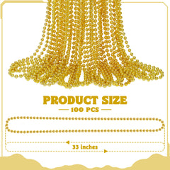Huskein gold necklaces 33in shine for bold party style and photos.