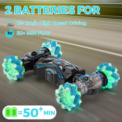 HuToYii gesture-sensing car includes two batteries for extended, screen-free play