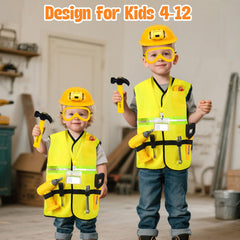 HUUIDY measuring tape and wrench stimulate practical construction playtime
