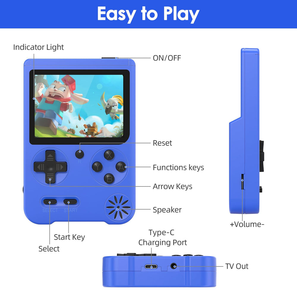 Huunad handheld FC game console two-player mode for shared retro gaming fun.