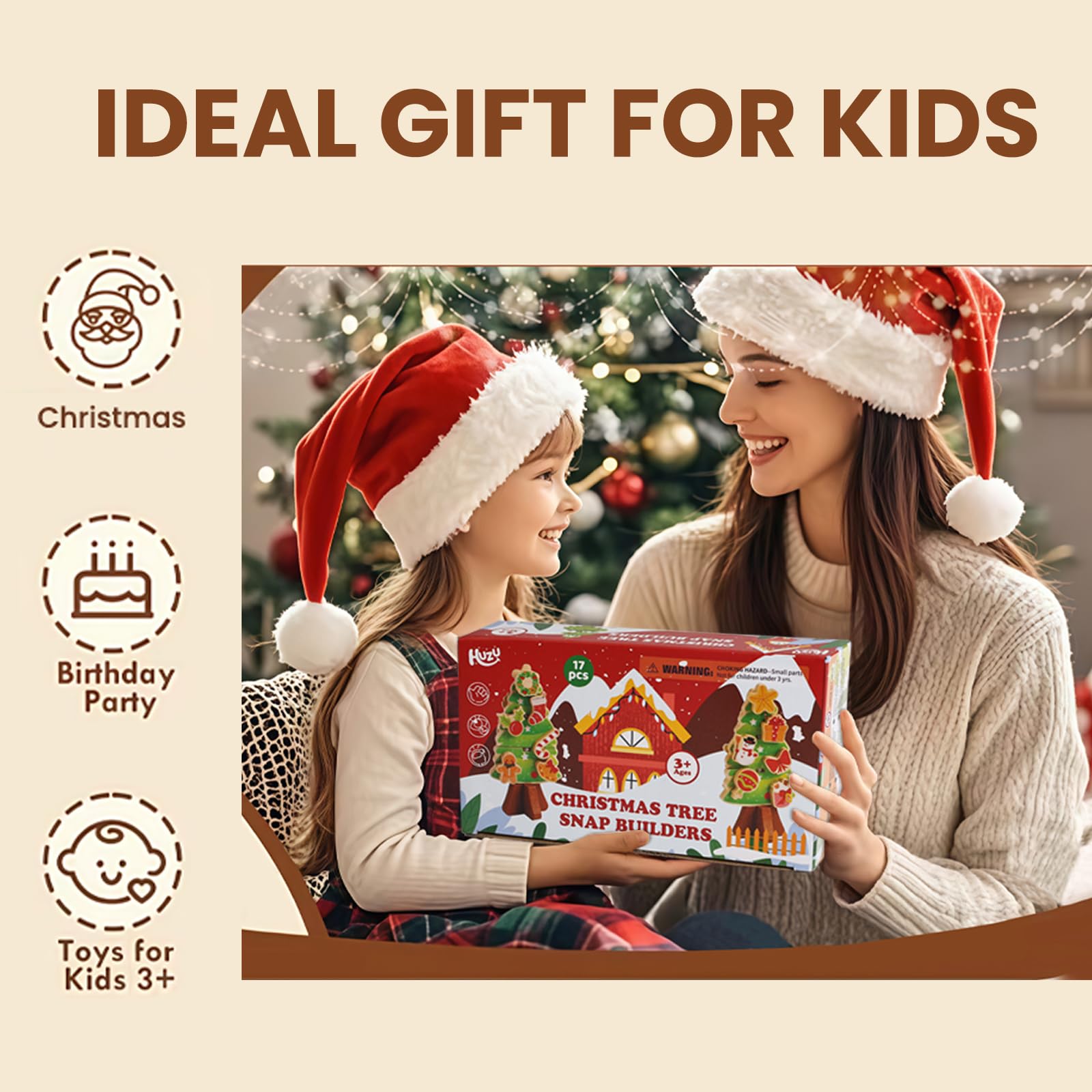 HUZU gift packaging idea presents a ready-to-gift holiday experience.