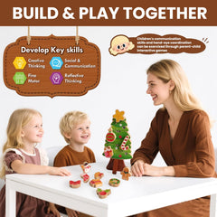 HUZU wooden materials feel smooth and durable for long-lasting toy and display.