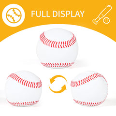 H&W Baseball Piggy Bank slot close-up highlights simple coin insertion