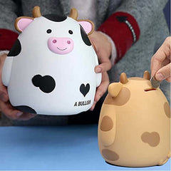 H&amp;W coins saved inside the slot of the piggy bank