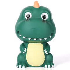 H&W dinosaur money bank front view encouraging kids to start saving