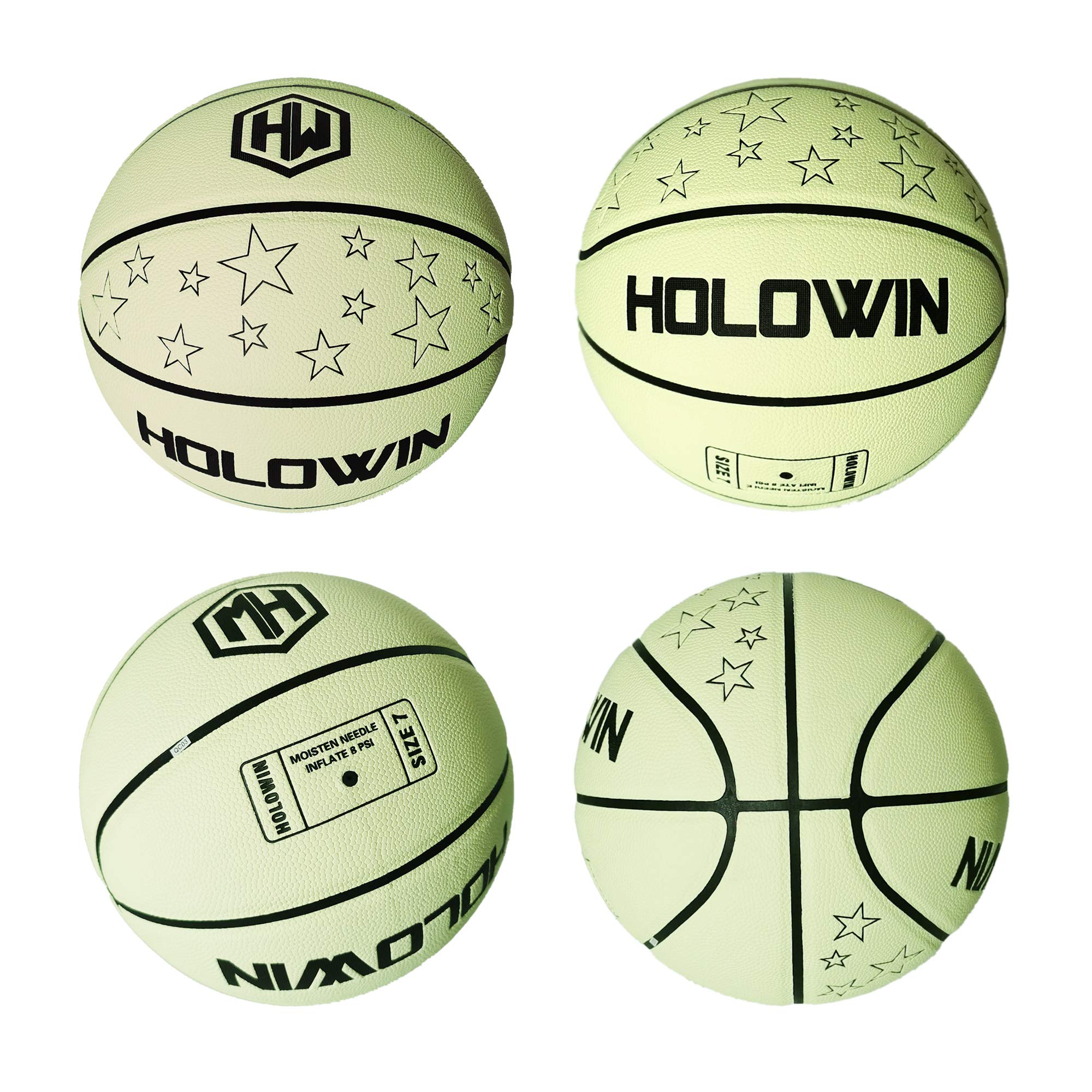 HW HOLOWIN HoloHoops holographic finish reflects light for engaging photos.
