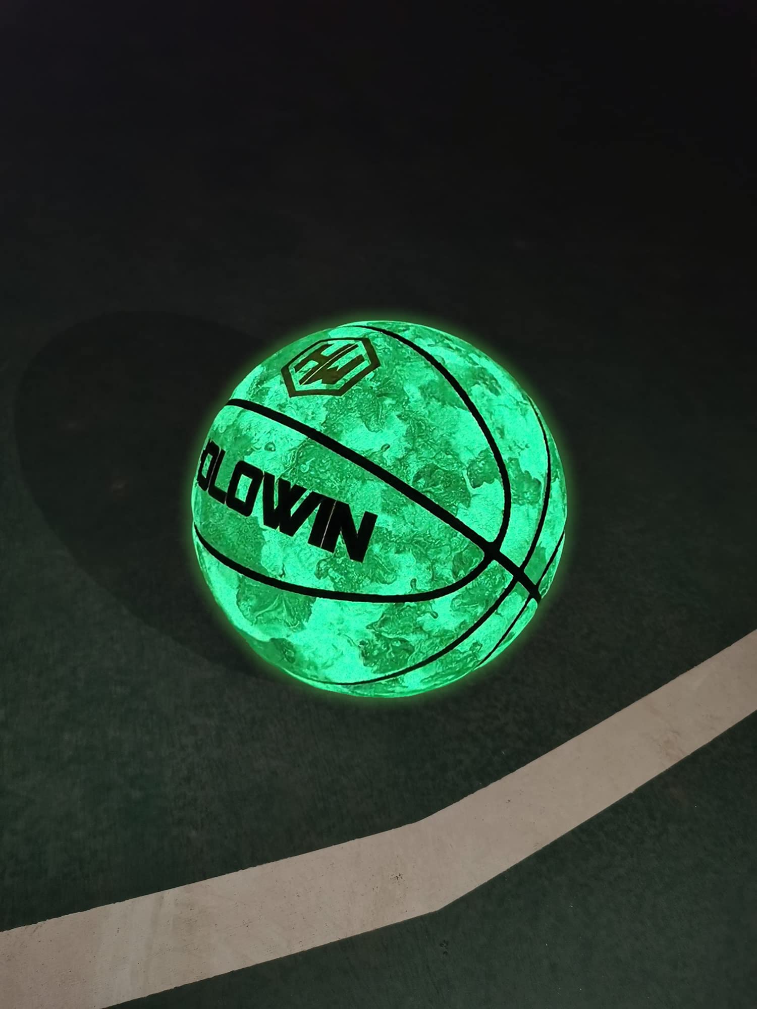 HW HOLOWIN indoor-night training basketball supports better ball control.