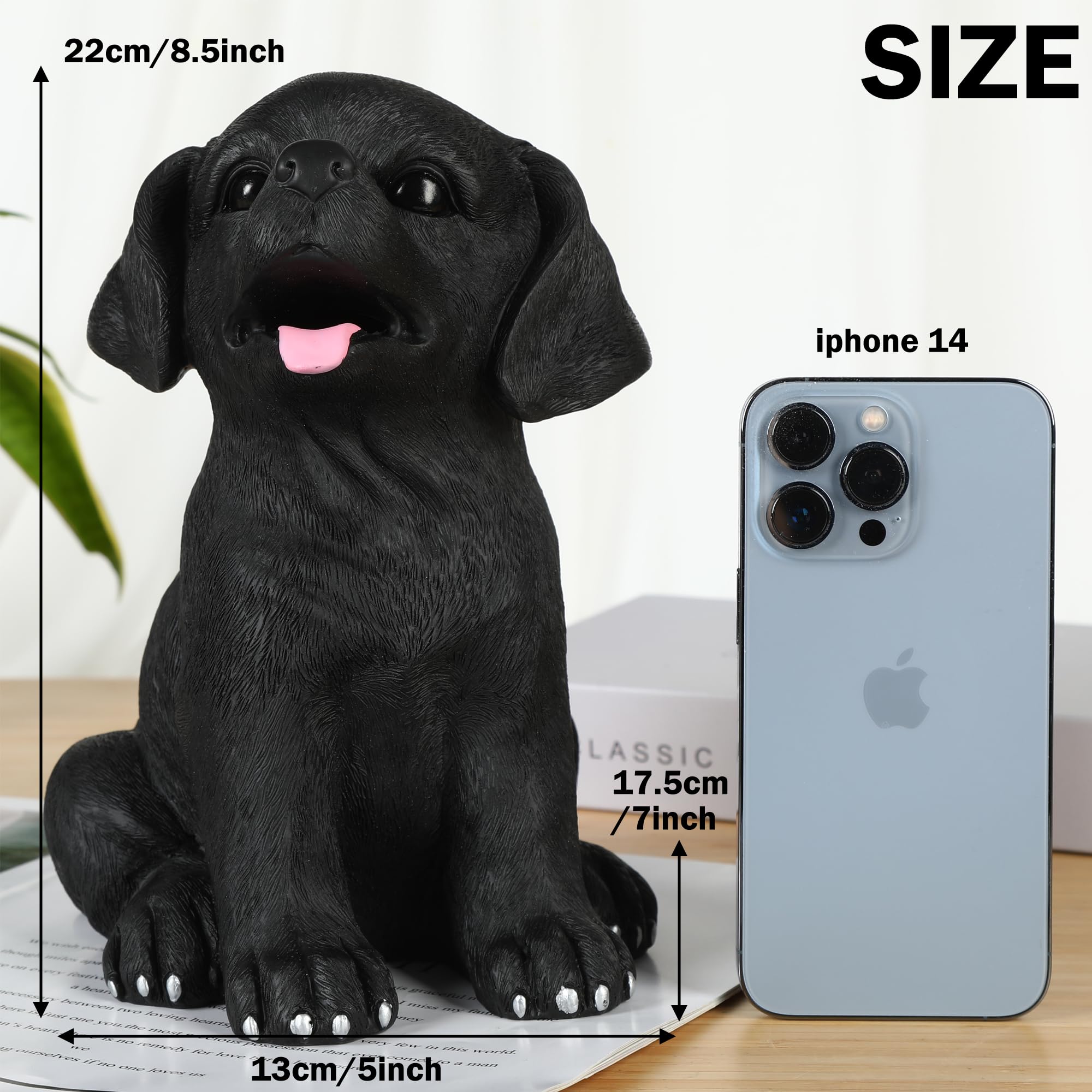 H&W Labrador piggy bank makes a thoughtful gift for birthdays and celebrations.