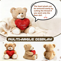 HWD Soft plush fur close-up, premium feel ideal for comforting hugs