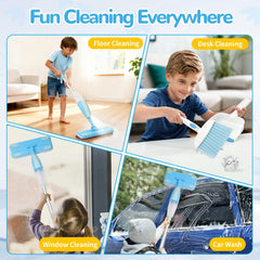 HWZ Kids Cleaning Set: ready-to-use out of the box photo for ages 3 and up.