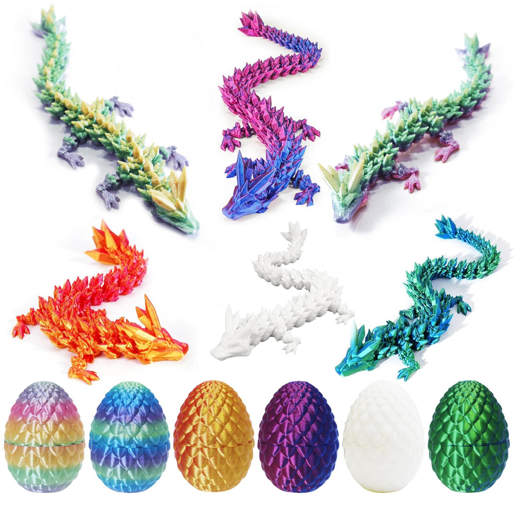 HXcelerate Dragon Egg 6Pack front view, colorful eggs ready for imaginative play.