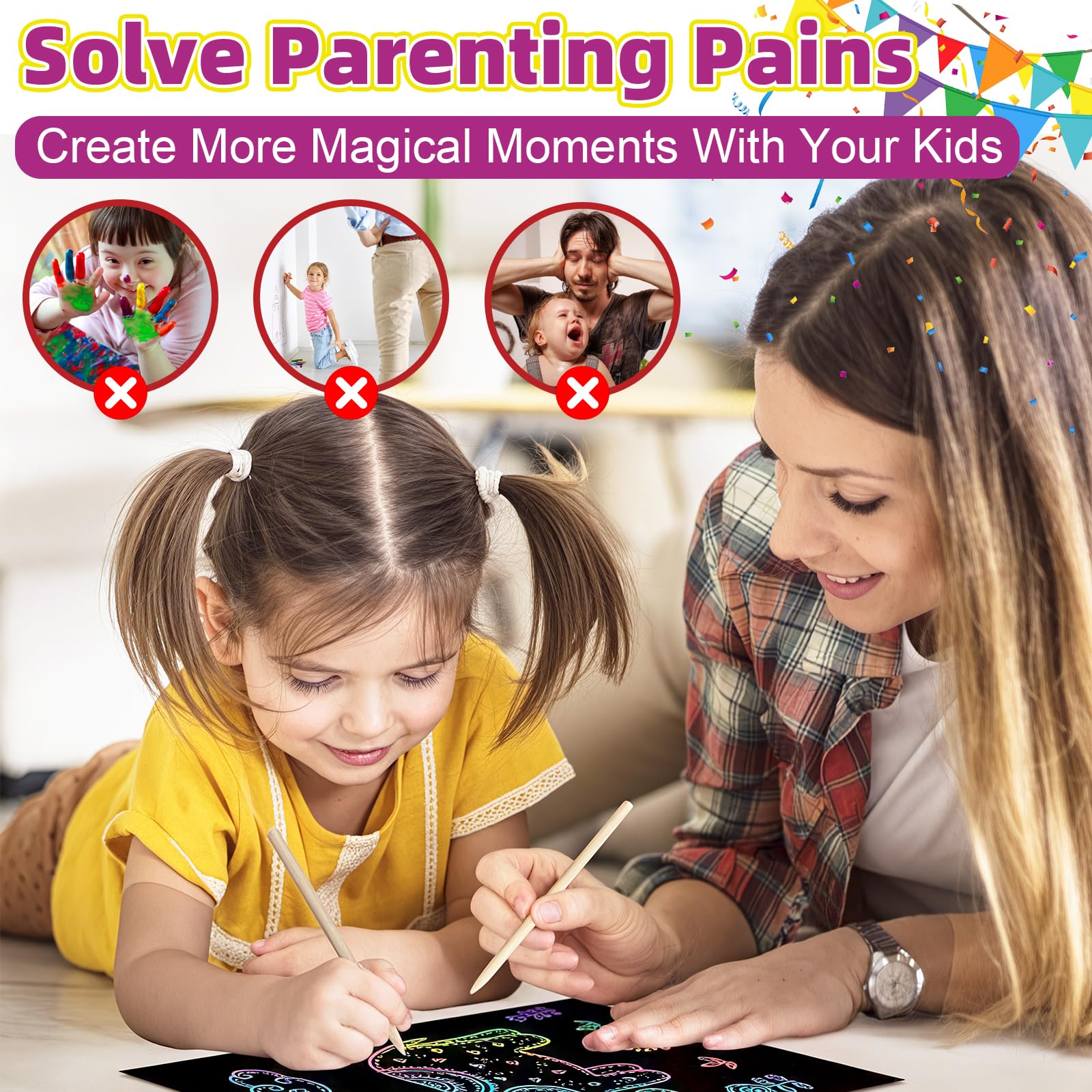HXDOGSP Creative doodling supports imagination and early artistry at home.