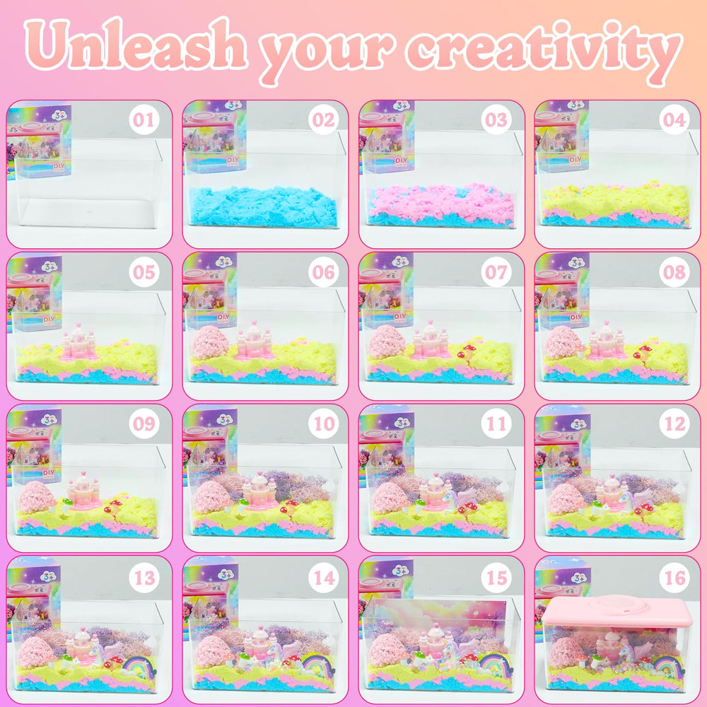 HYASIA terrarium crystals and decorations enhance imaginative storytelling