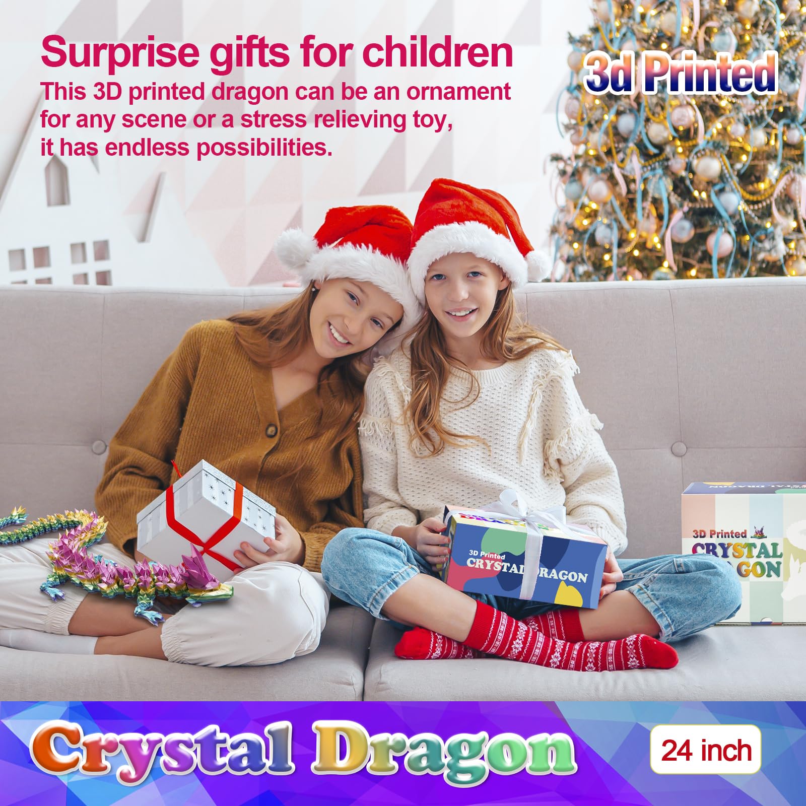 HyBaiS treasure-box unboxing reveals the crystal dragon surprise.