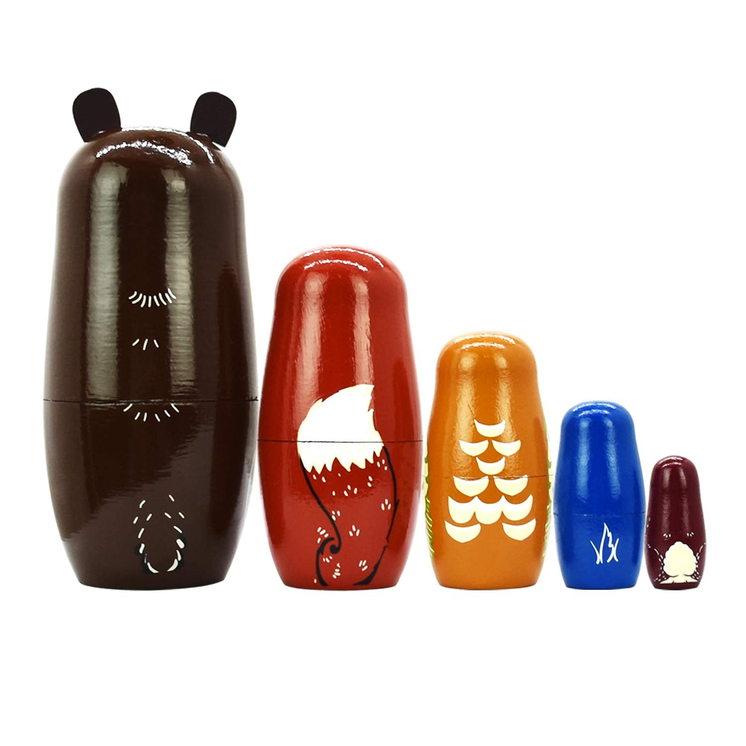 HYCLES nesting dolls smallest doll, compact size for easy handling.