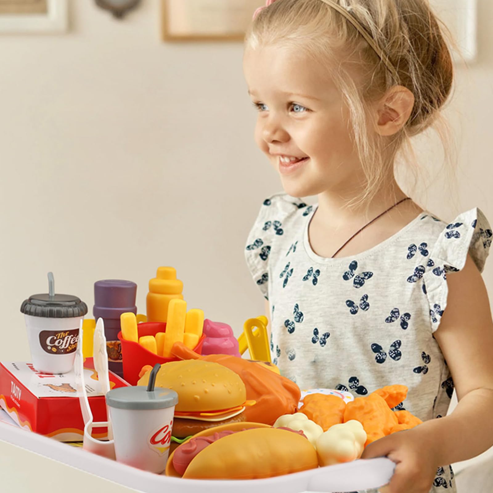 Hydeem storage bin and mesh bag keep play pieces neatly stored