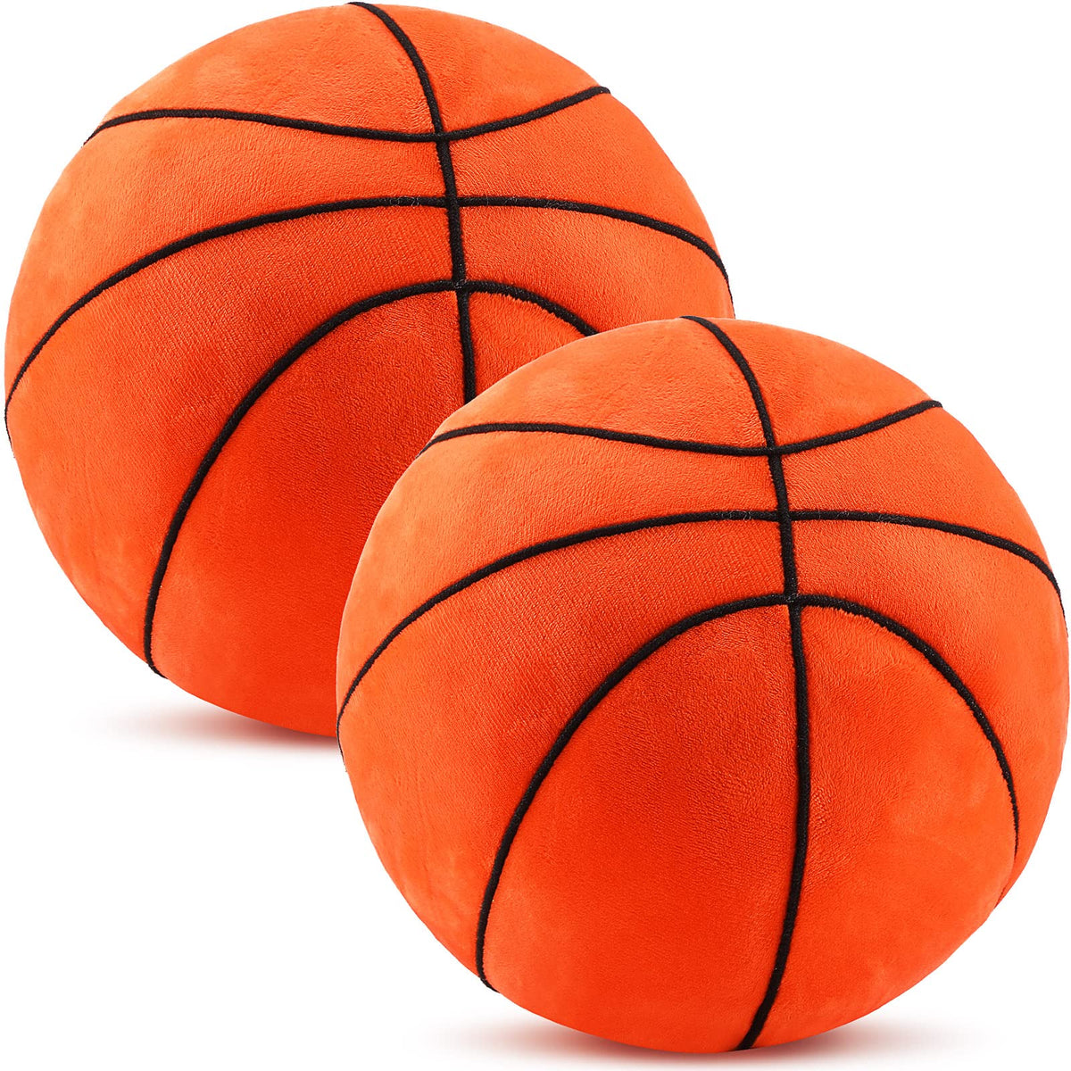 HyDren basketball-pillows 8.7-inch set for bedroom decor and comfort