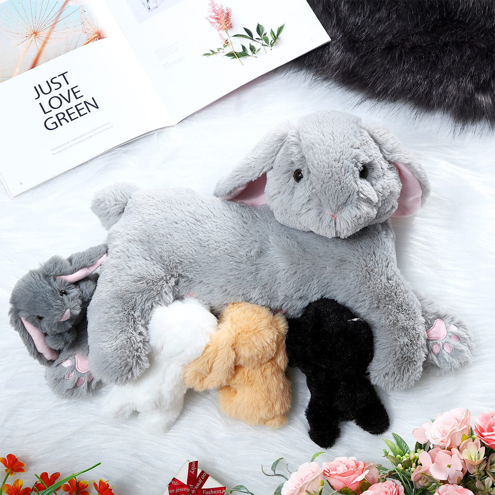 HyDren bunny plush for tea parties or story time adventures