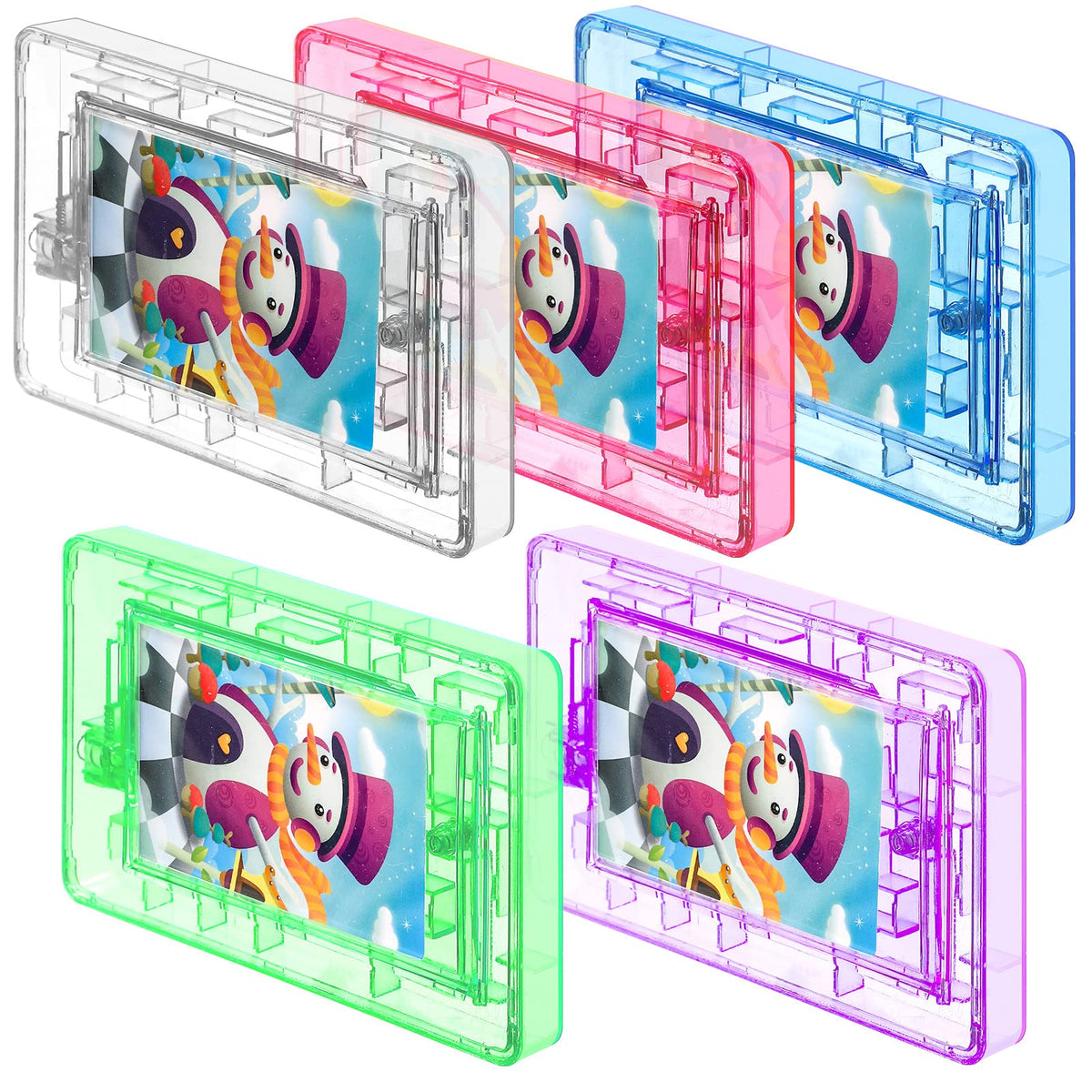 HyDren gift card maze box clear shows transparent design for quick card access.