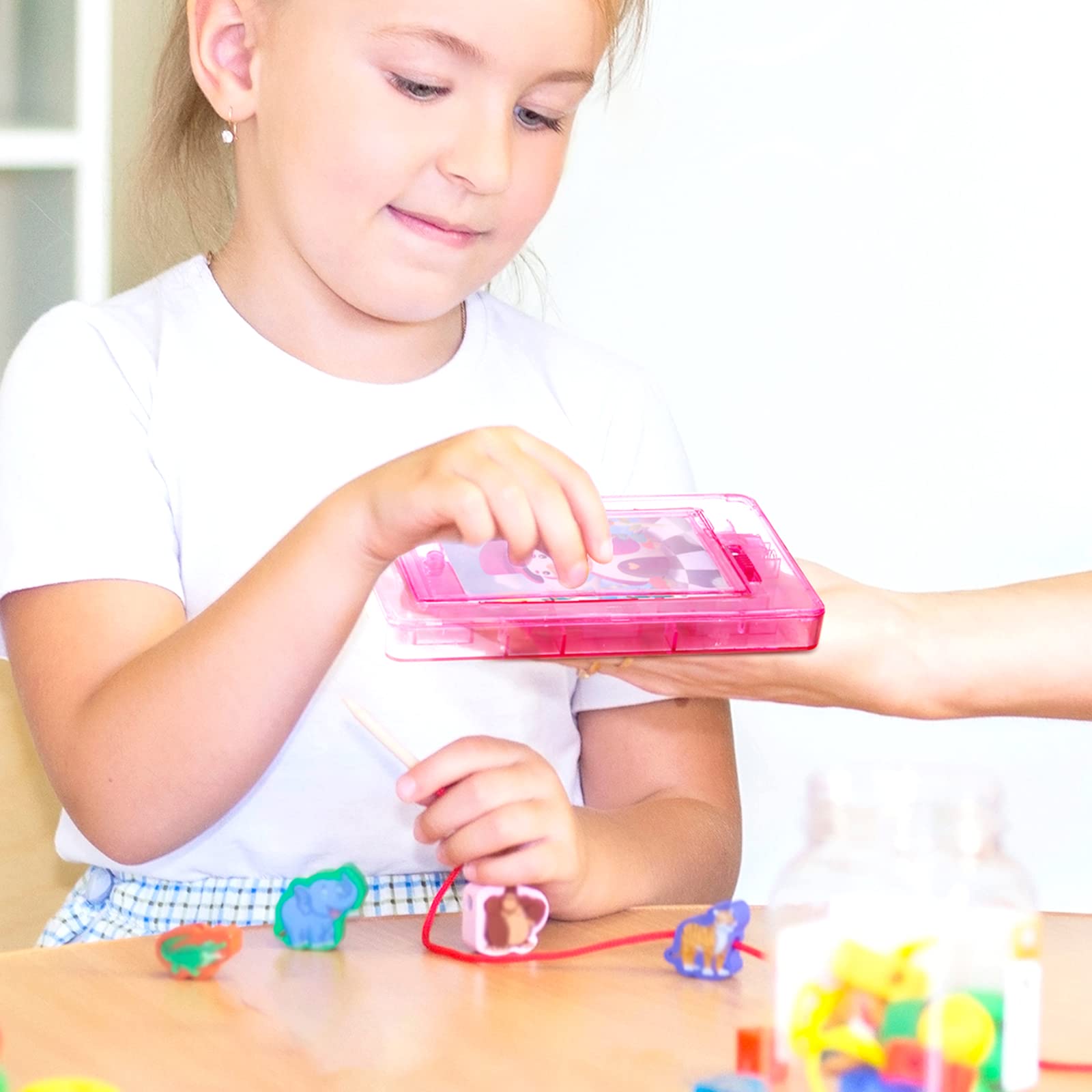 HyDren gift-card maze box in use shows compact design for gifting.