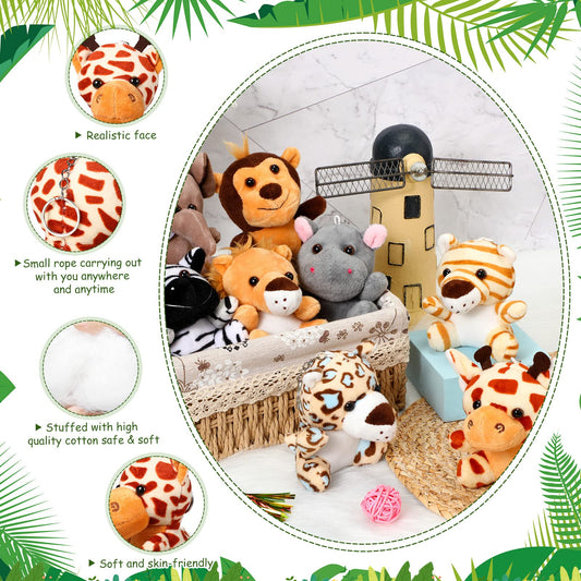 HyDren lion-tiger-elephant-giraffe plush collection brings vivid decor to events.