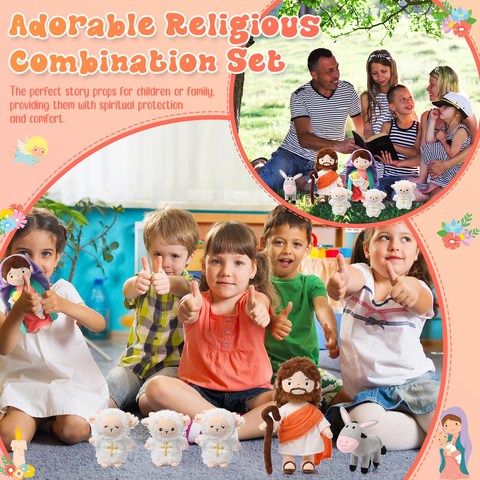HyDren gift-ready nativity set is ideal for christenings and holiday gifting