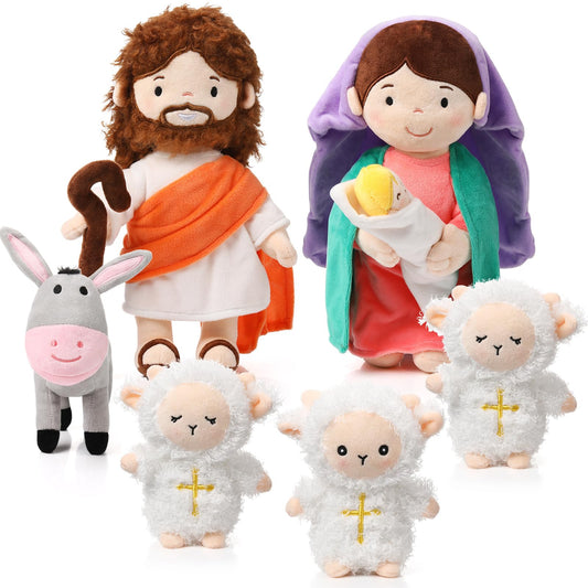 HyDren Mary and Baby Jesus doll offers comforting play for gentle storytelling