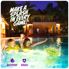 HydroSport light-up water football features GripMax non-slip finish for wet conditions.