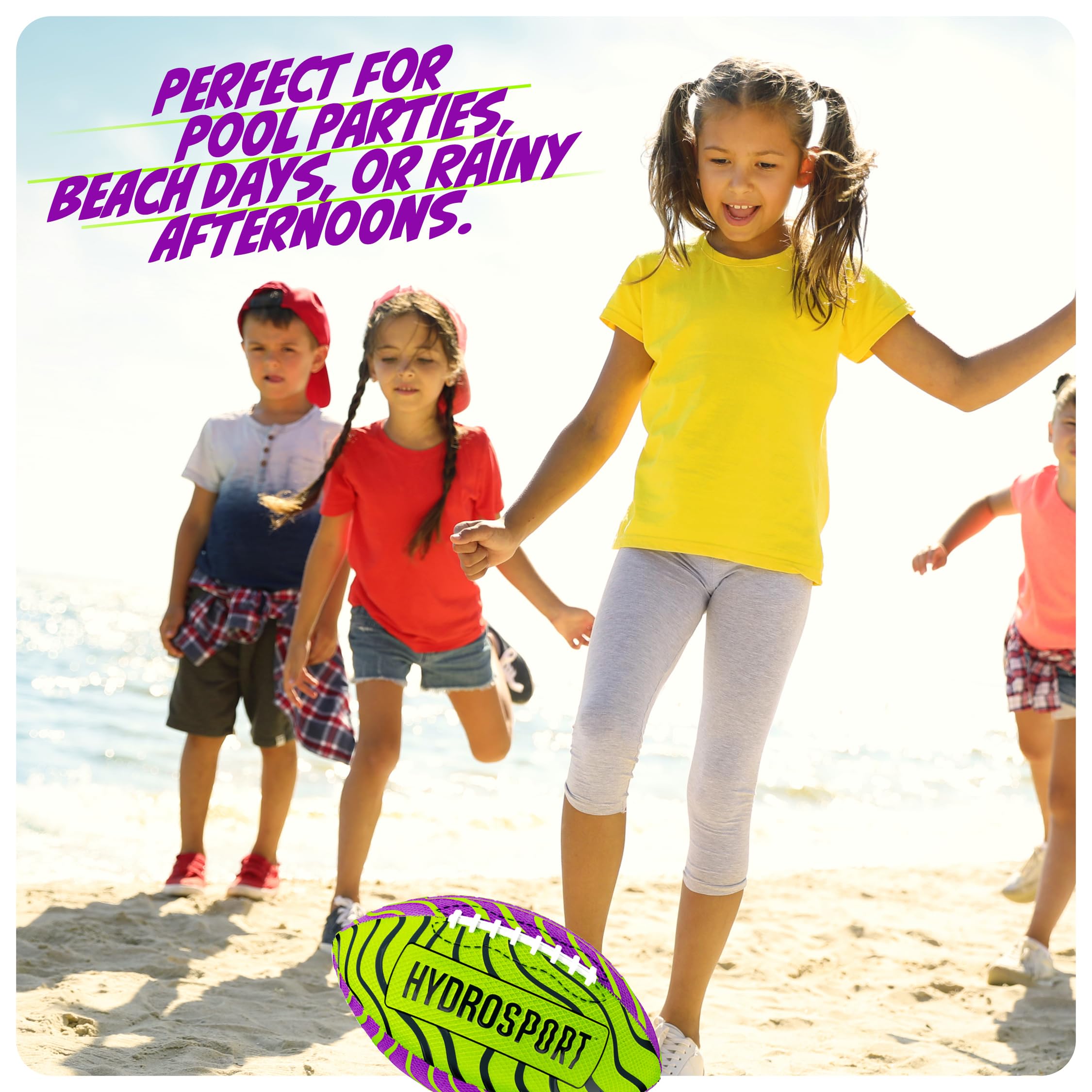 HydroSport Water Football inspires teens and adults to play together.