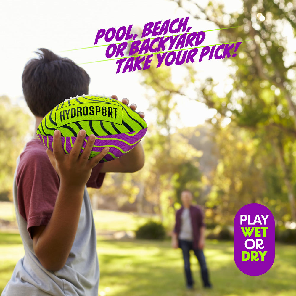 HydroSport Water Football dry-wet performance supports high-energy throws anytime.