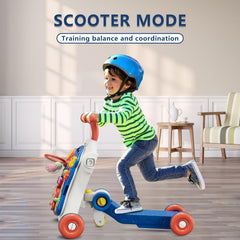 HYES blue walker built with safe ABS material for durable use.