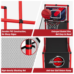 HYES bottom storage area to keep extra balls organized