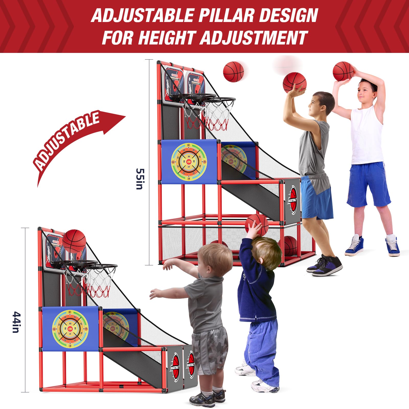 HYES dart cloths with six darts and six sticky balls for versatile play