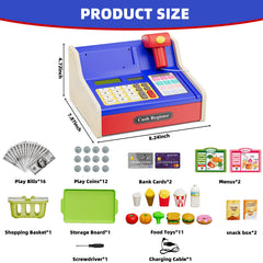 HYES food toy collection (11 pieces) for varied pretend shopping stories.