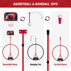 HYES included balls and accessories for quick setup.