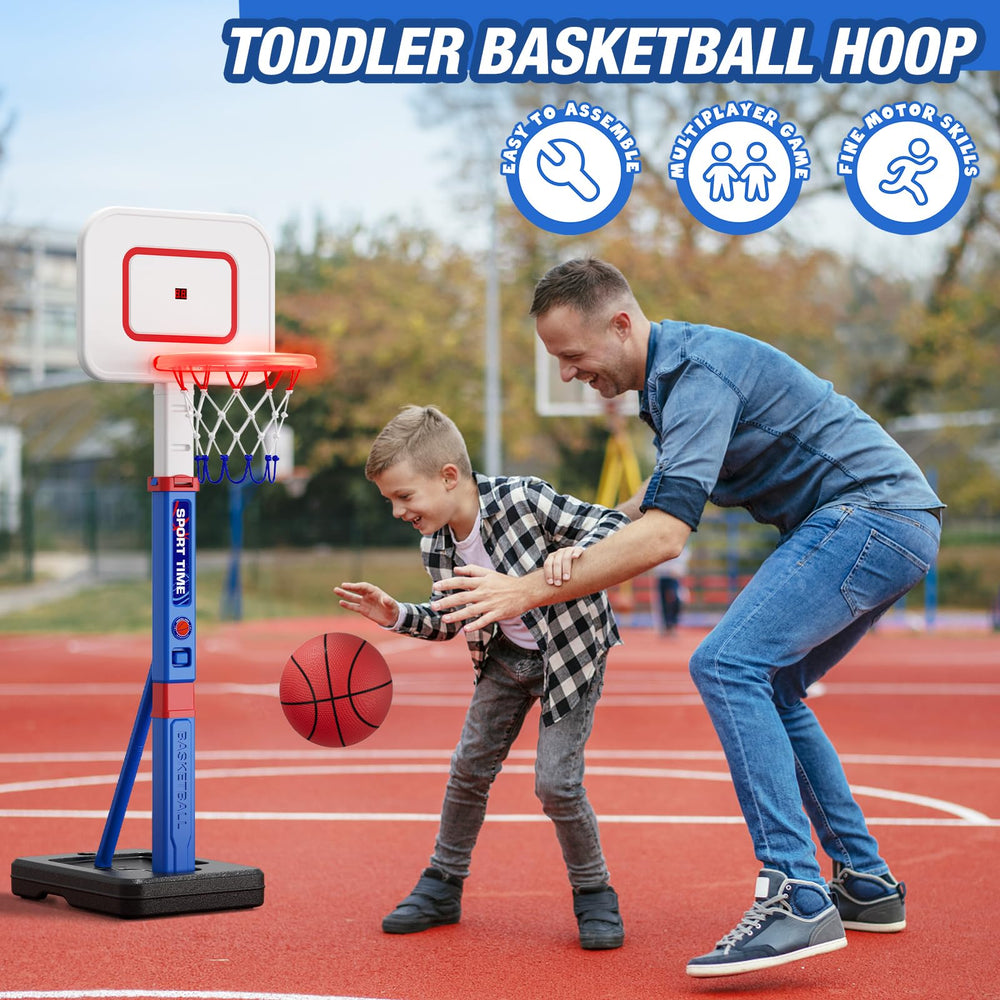 HYES includes four basketballs for quick start