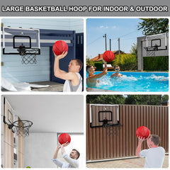 HYES included large and small basketballs for all ages