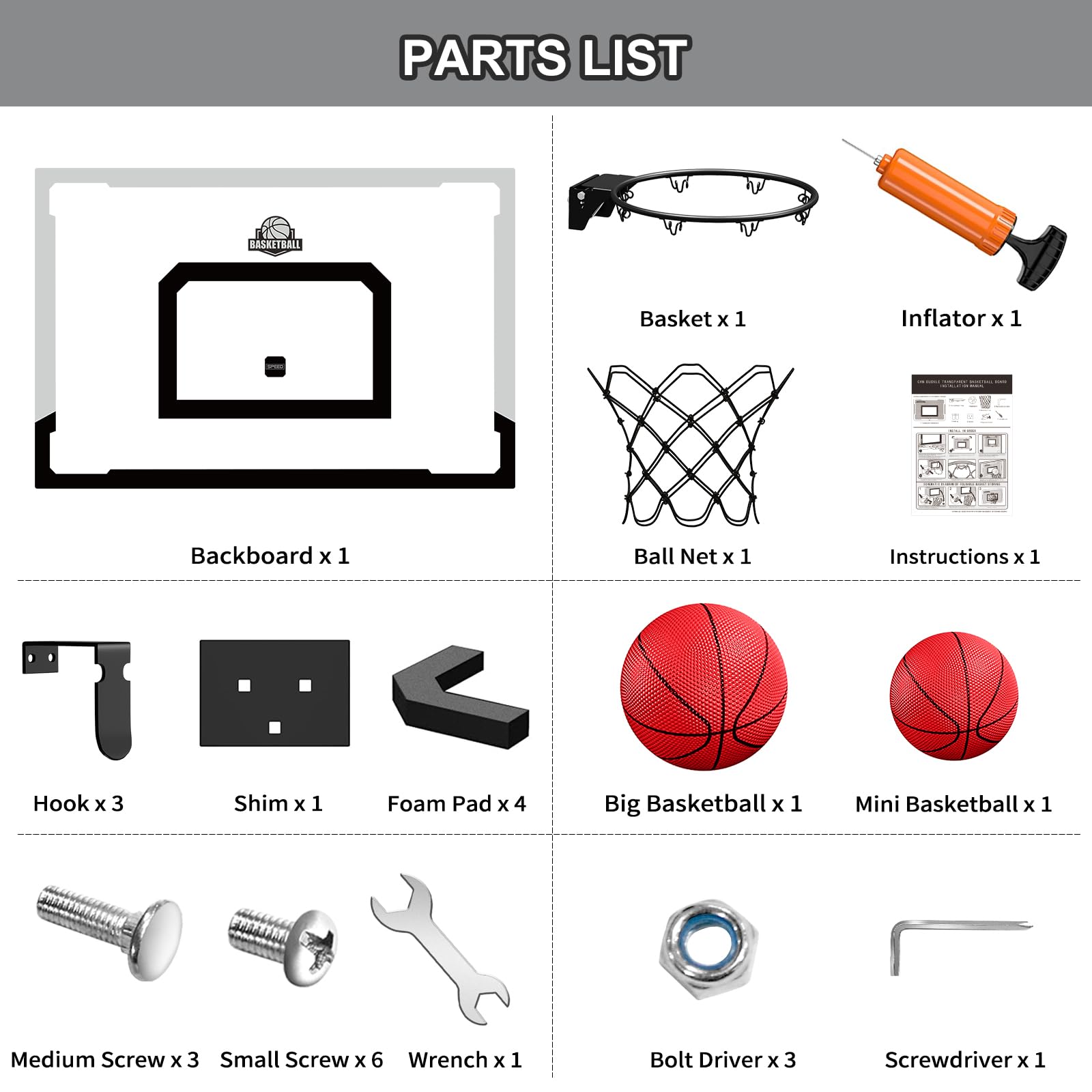 HYES indoor basketball gift idea for teens and adults.