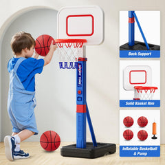HYES hoop set up indoors/outdoors for versatile play sessions