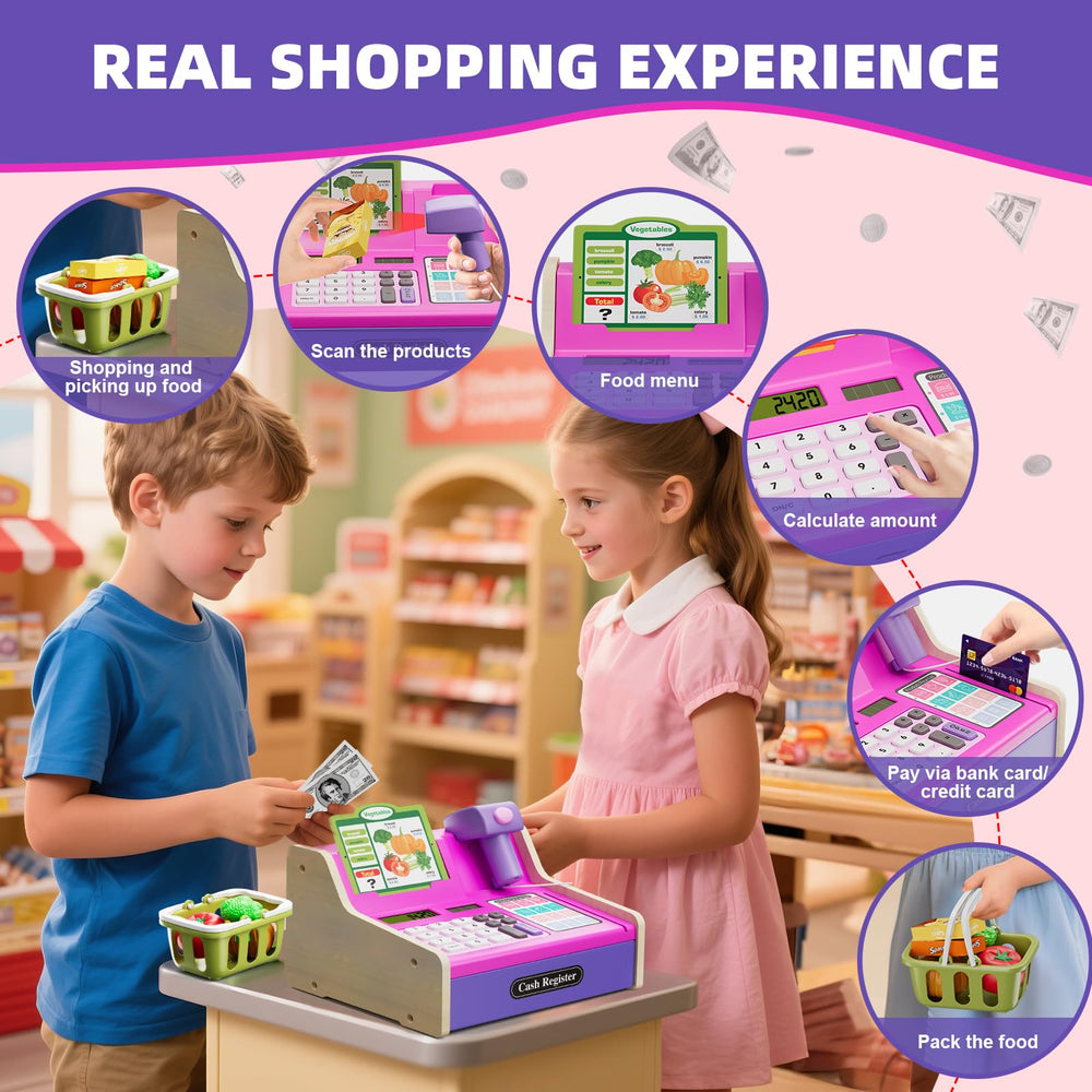 HYES wooden body with plastic accents highlighting a durable, safe design for kids.