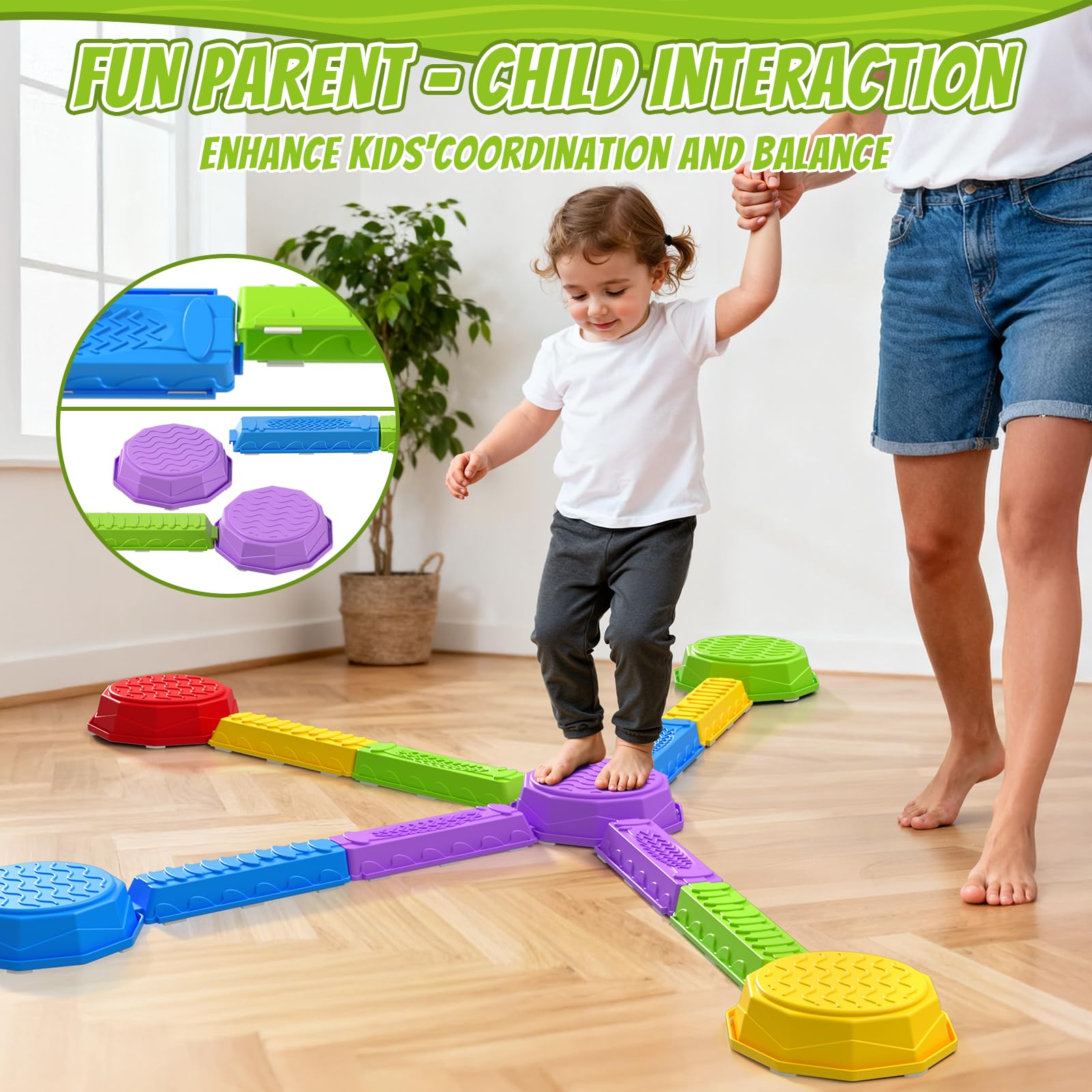 HYES spinner action with 30 cards encourages cooperative obstacle challenges
