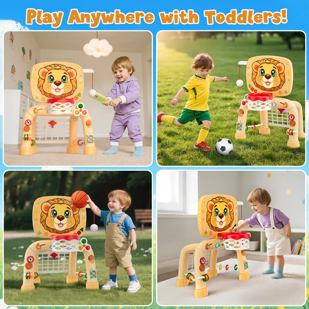 HYES spinner and gears with lion tail for fine motor exploration