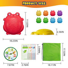 HYES stepping stones feature safe non-slip design for indoor outdoor play.