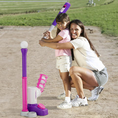 HYES Tball Set uses non-toxic materials for safe family fun.