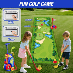 HYES Toddler Golf Set clubs designed for tiny hands and safe grips.
