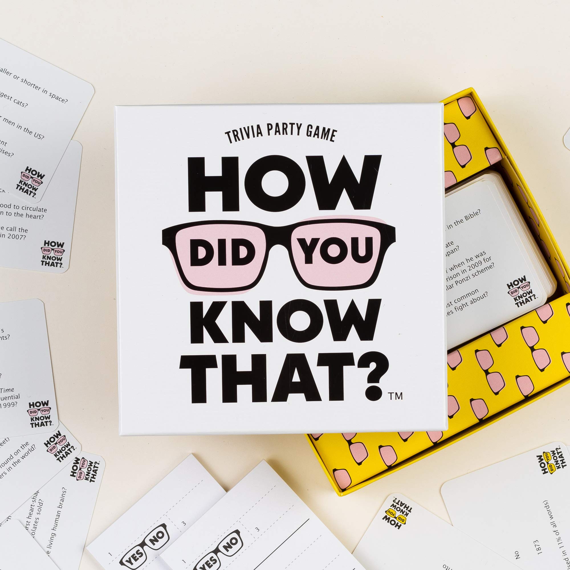 Hygge Games How Did You Know That? group laughs around table captures social energy.