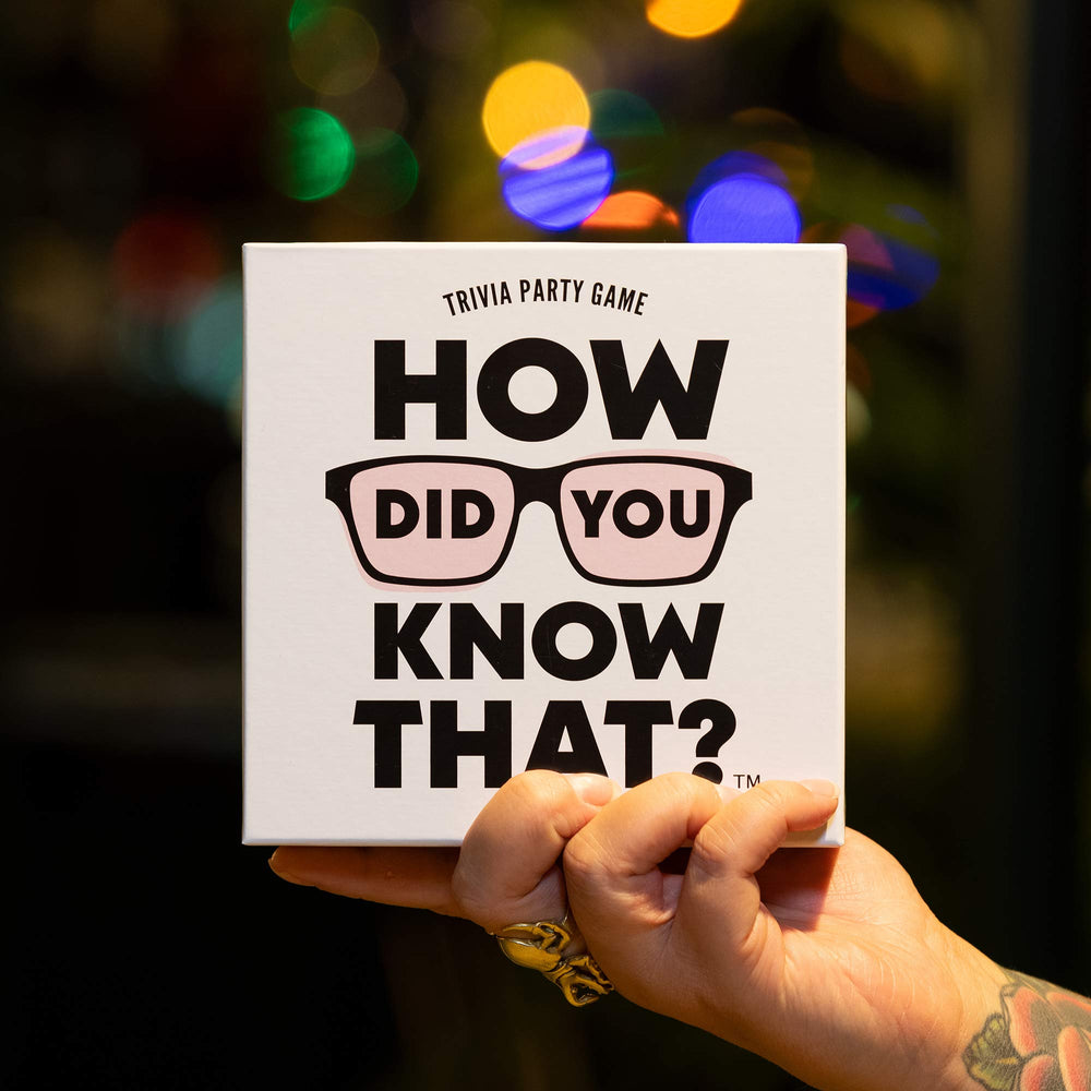 Hygge Games How Did You Know That? party night scene sparks laughter and inclusive participation.